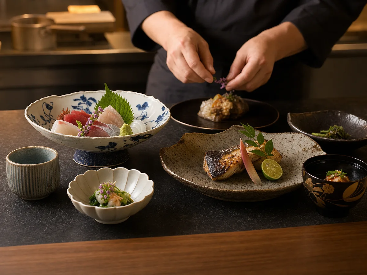 飲食店の一品料理・コース料理